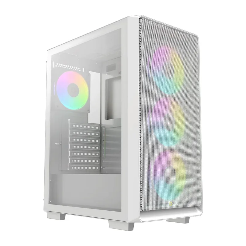 Корпус Ocypus Gamma C60 WH ARGB ATX без БП (Gamma-C60-WHG400XX-GL)