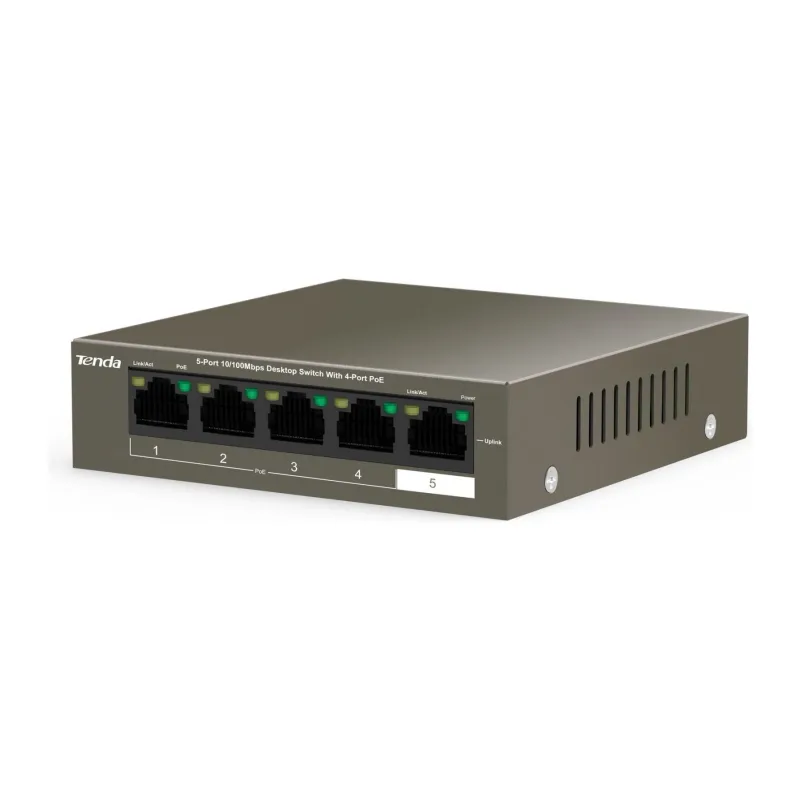 Коммутатор Tenda TEF1105P-4-63W