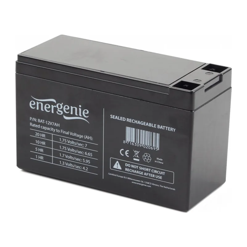 Аккумулятор для ИБП EnerGenie BAT-12V7AH