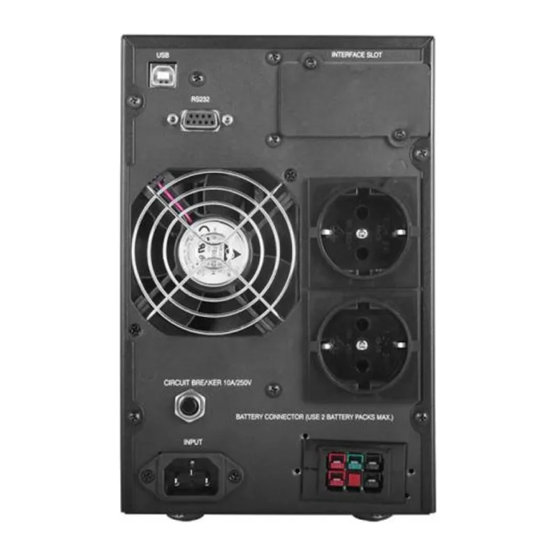 Источник бесперебойного питания Powercom Macan черный (MAC-1000)