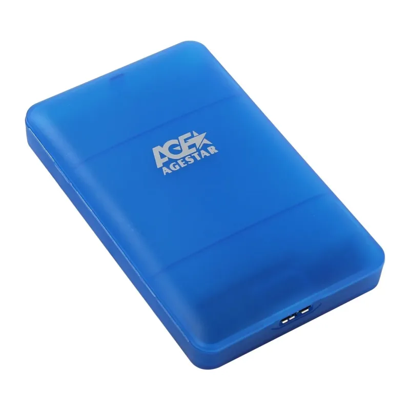 Бокс для накопителя AgeStar 3UBCP3 Blue