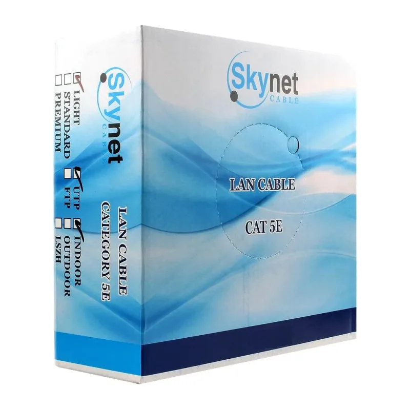 Кабель UTP SkyNet Light 305m CSL-UTP-4-CU серый