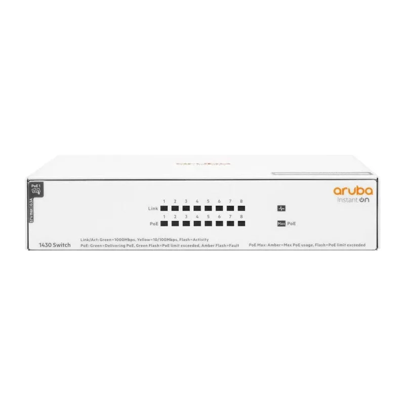 Коммутатор HPE Aruba Instant On 1430 8G (R8R46A)