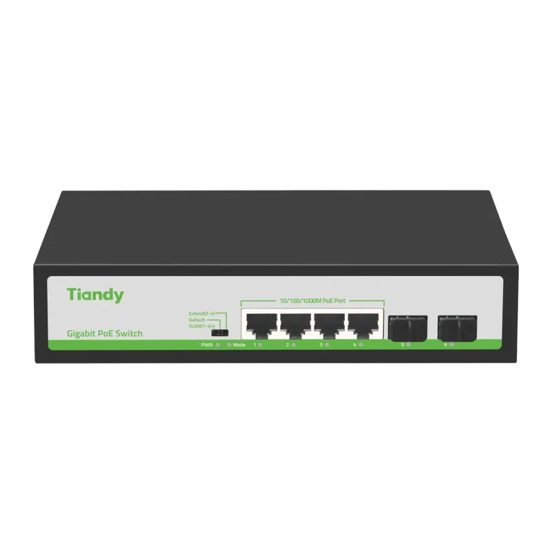 Коммутатор Tiandy TC-P3S06 Spec:H/0402/AT/60