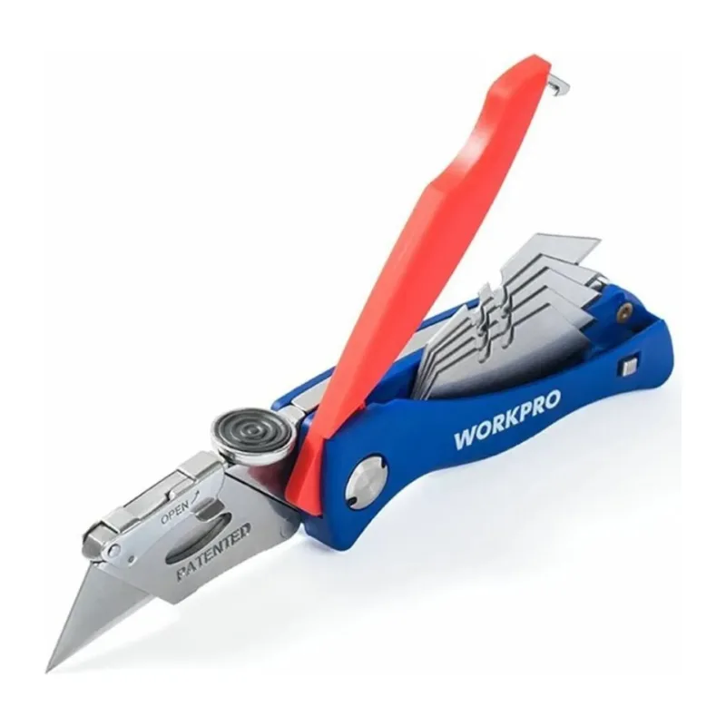 Нож строительный WorkPro WP211006
