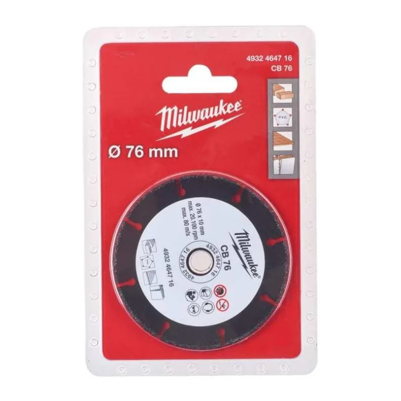 Диск пильный Milwaukee 76мм (4932464716)