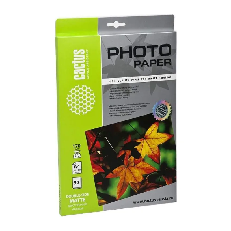Фотобумага Cactus CS-MA417050DS