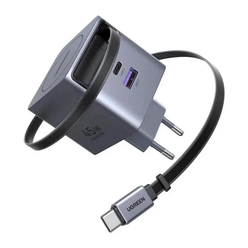 Сетевое зарядное устройство Ugreen X614 Space Gray (65822)