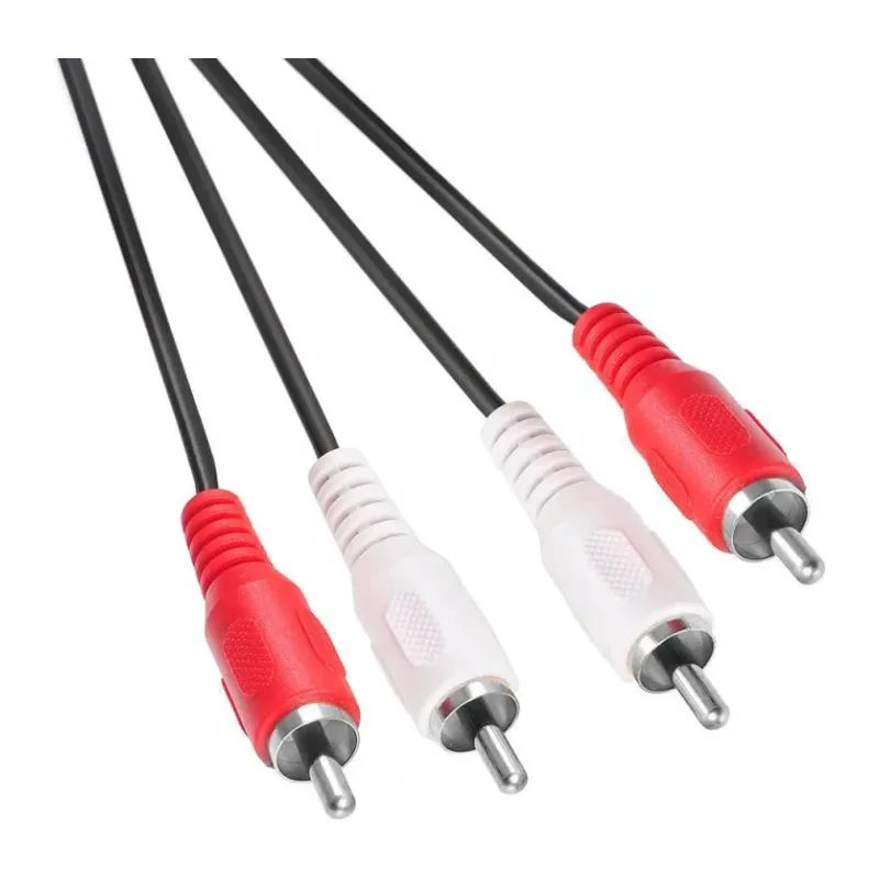 Кабель Buro BAAC024-3 2хRCA()–2xRCA() 3м черный