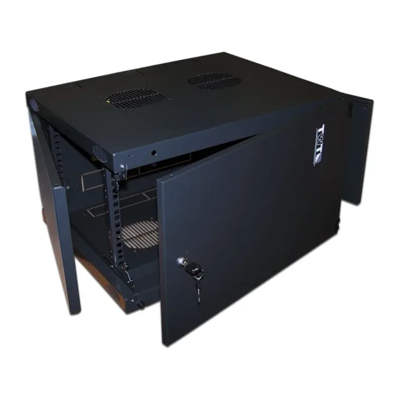 Шкаф телекоммуникационный TWT Next TWT-CBWNM-9U-6x6-BK черный
