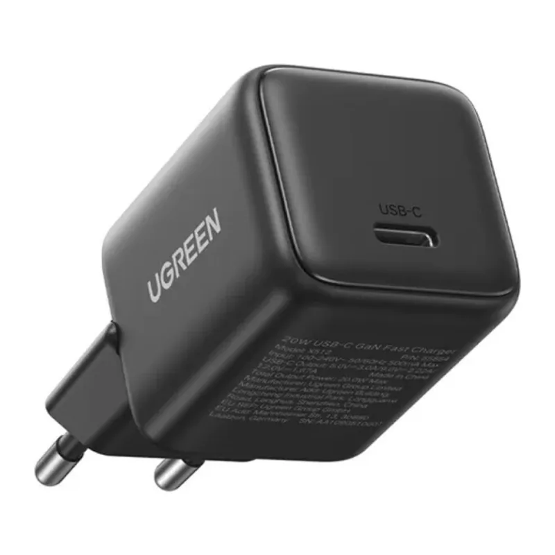 Сетевое зарядное устройство Ugreen X512 Gray (55528)