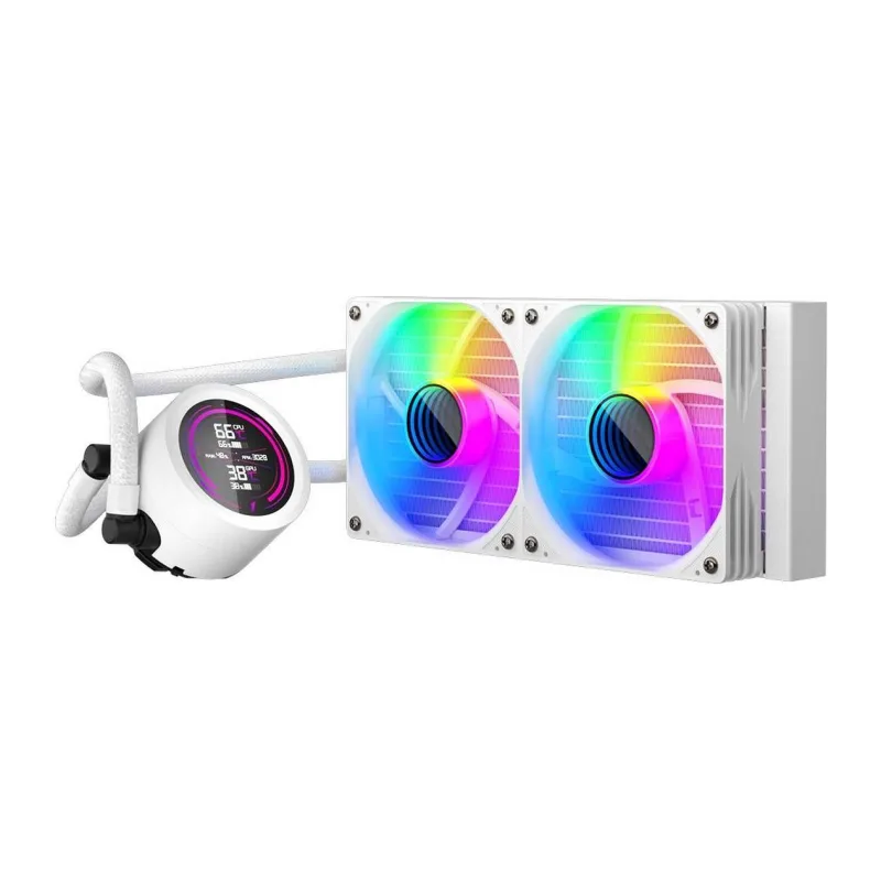 Система жидкостного охлаждения для процессора 1stPlayer TS4 240 White (TS4-240-WH)