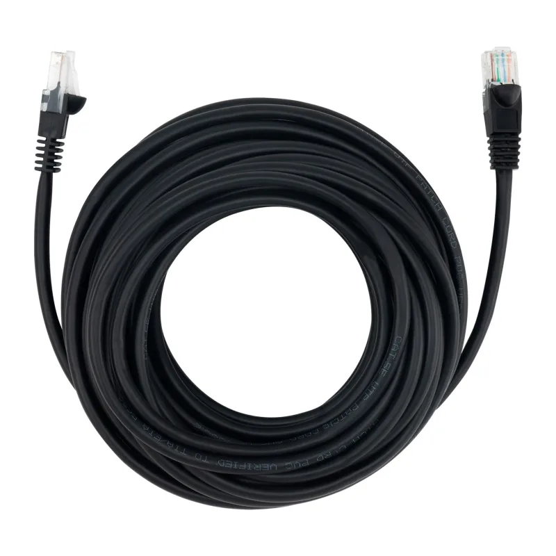 Патч-корд Buro UTP cat5E 10м черный