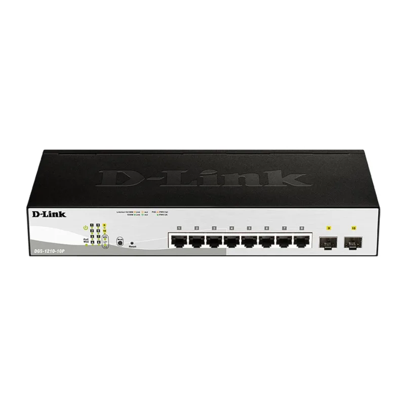Коммутатор D-Link DGS-1210-10P/F3A