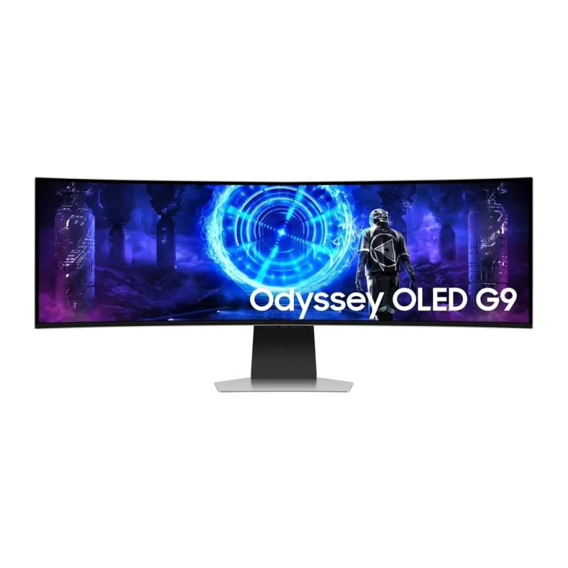 Монитор Samsung Odyssey OLED G9 S49DG952SI серебристый (LS49DG952SIXCI)