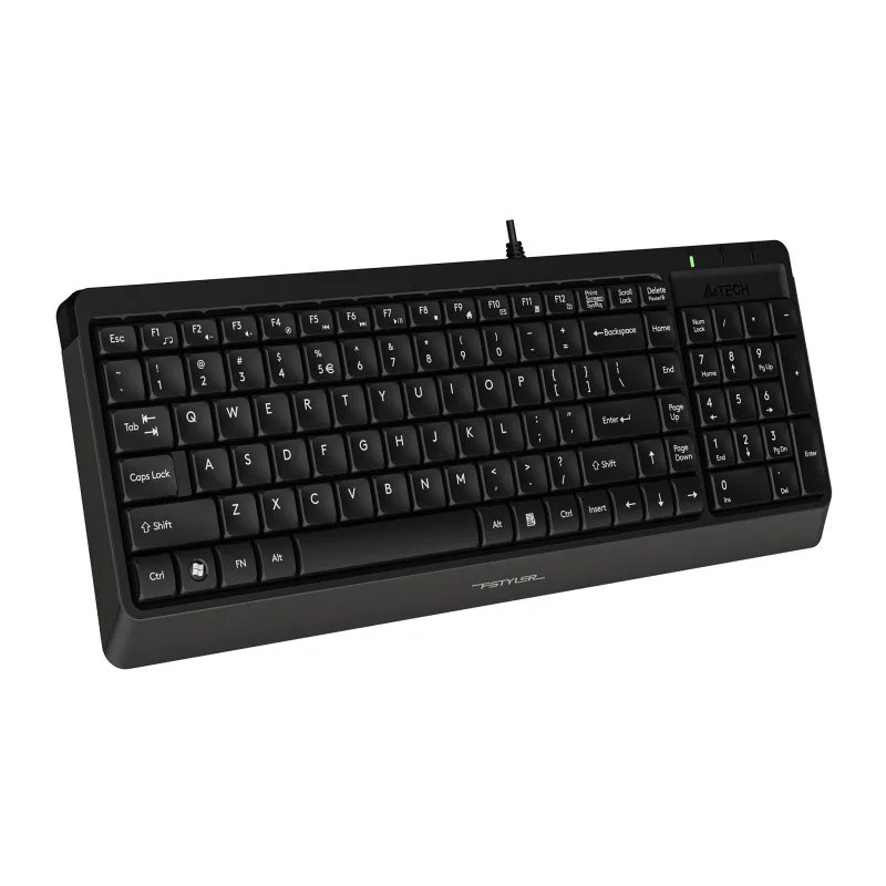 Клавиатура + мышь A4Tech FSTYLER F1512 BLACK, USB