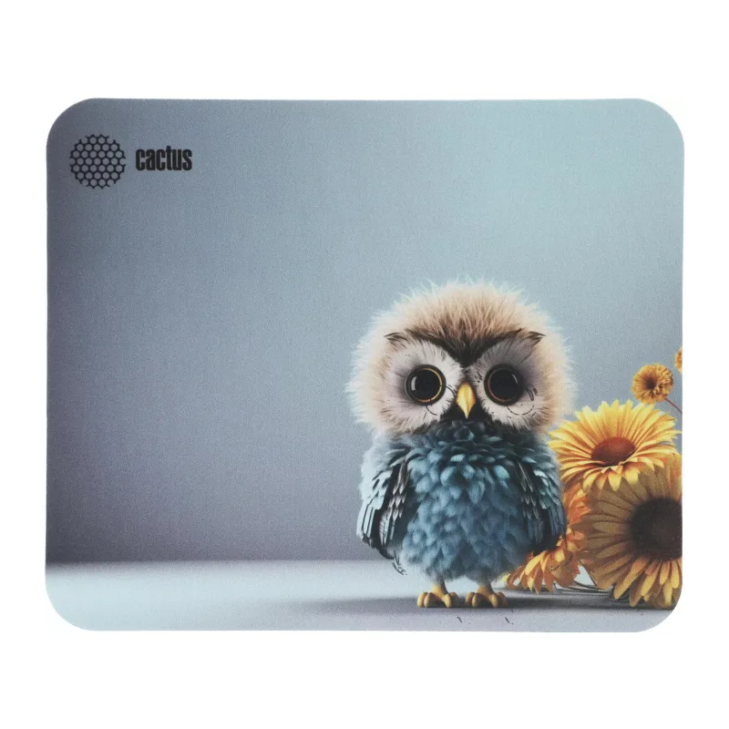 Коврик для мыши Cactus Owl Gray (CS-MPC-D12M)