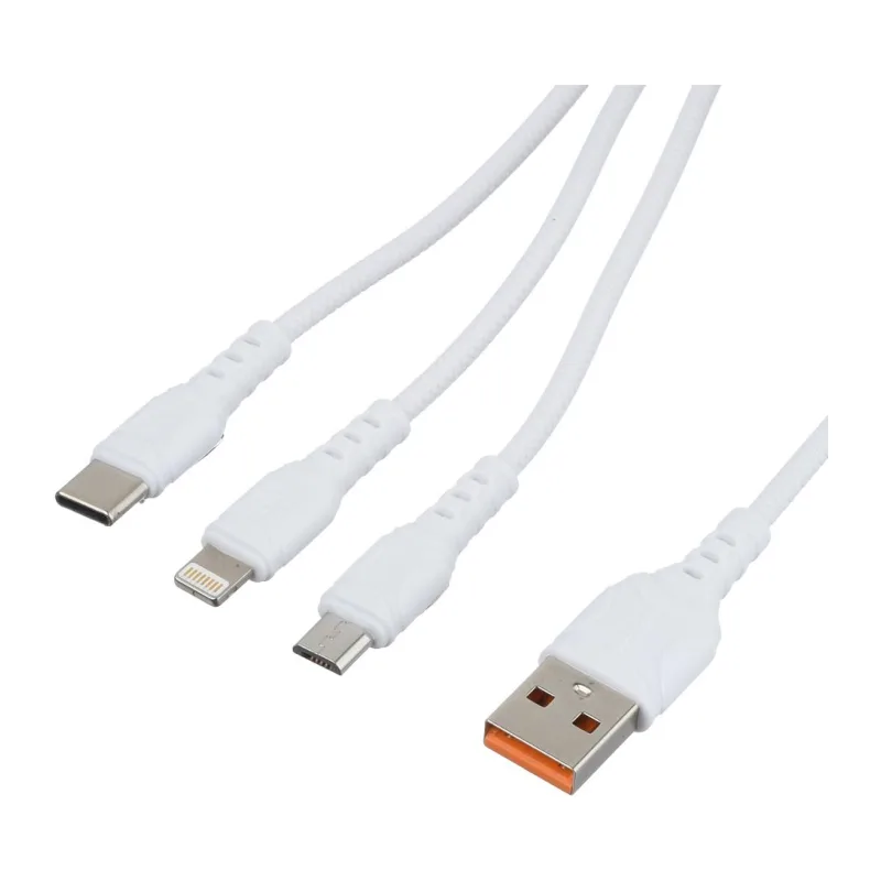 Кабель GoPower 00-00022794 1M White