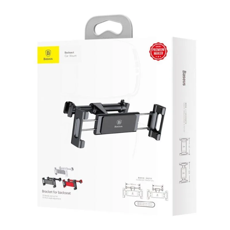 Держатель для смартфона Baseus Back Seat Black (SUHZ-01)