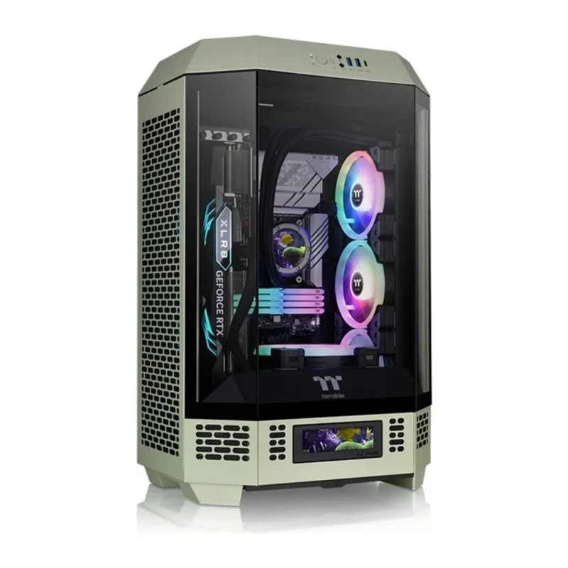 Корпус Thermaltake The Tower 300 Matcha Green без БП зеленый (CA-1Y4-00SEWN-00)