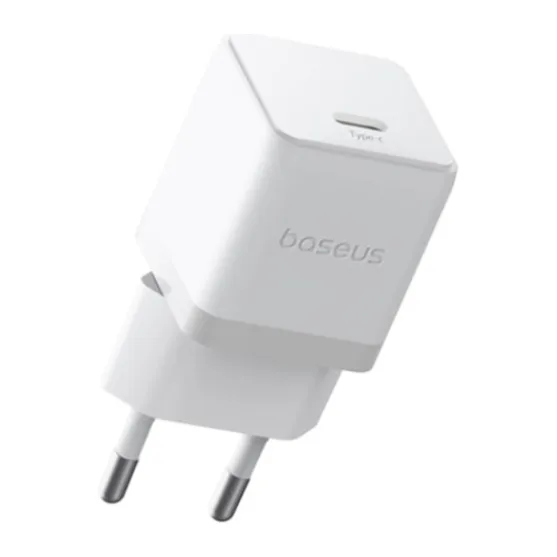 Сетевое зарядное устройство Baseus Palm 20W EU Moon White (P10111602213-00)