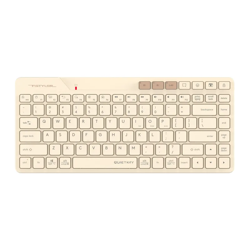 Клавиатура A4Tech Fstyler FBK26C AS Cafe Latte