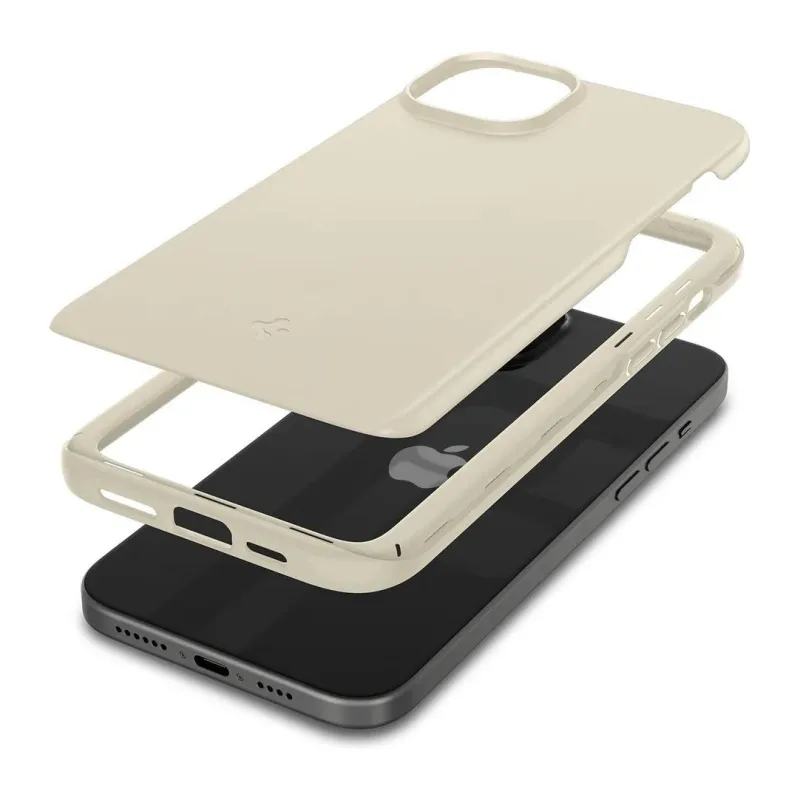 Чехол для телефона Spigen Thin Fit для iPhone 15 Mute Beige (ACS06782)