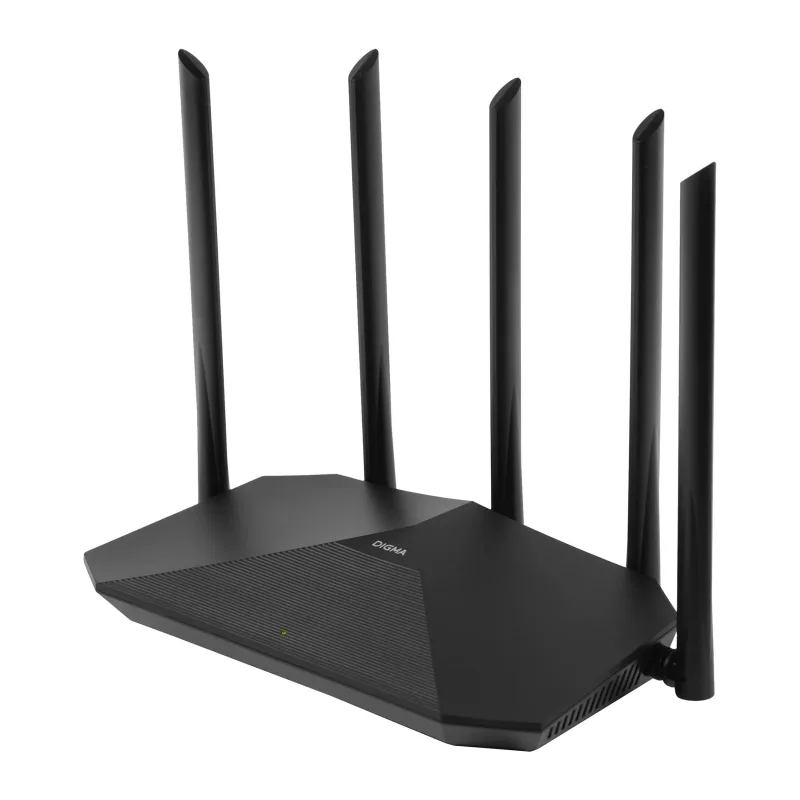 Роутер беспроводной Digma DWR-AX1501 черный