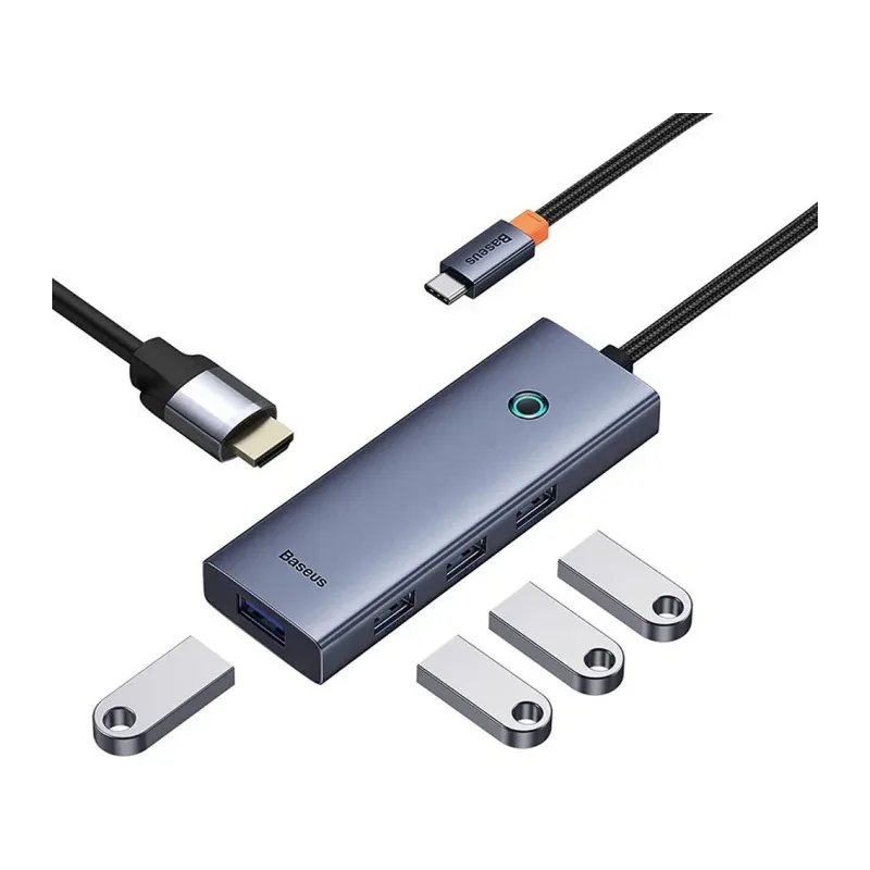 Док-станция Baseus BS-OH110 Space Grey (B00052809813-00)