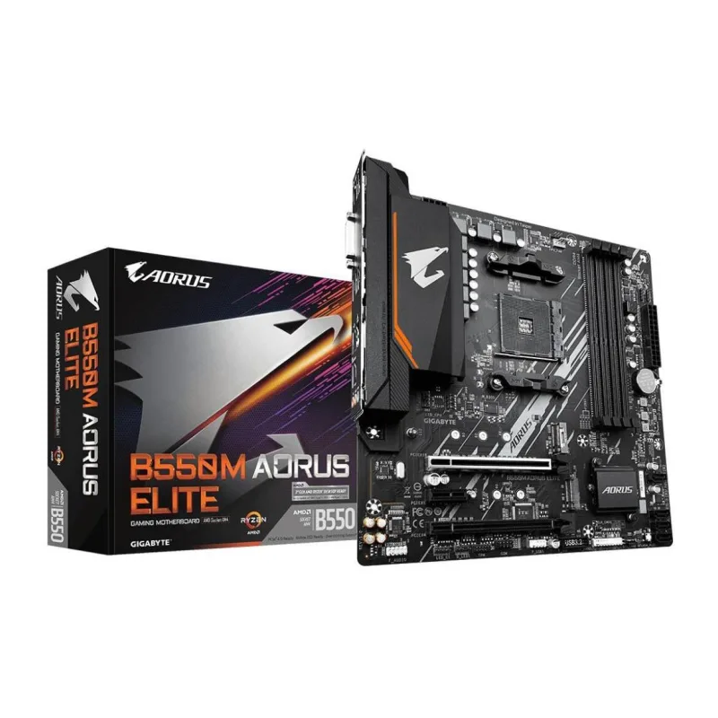 Материнская плата GigaByte B550M Aorus Elite rev. 1.0