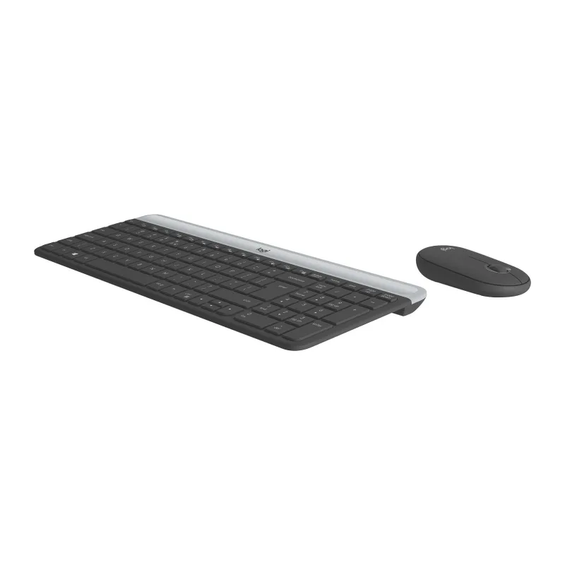 Набор периферии Logitech MK470 графитовый/светло-серый (920-009180)