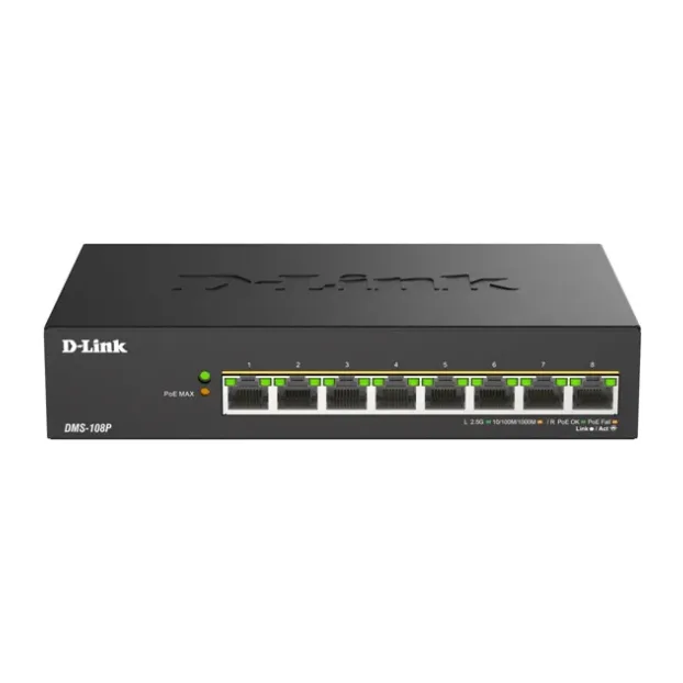 Коммутатор D-Link DMS-108P/A1A