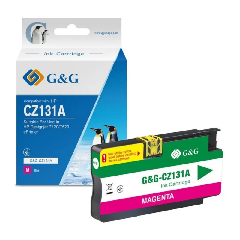 Картридж G&G GG-CZ131A пурпурный