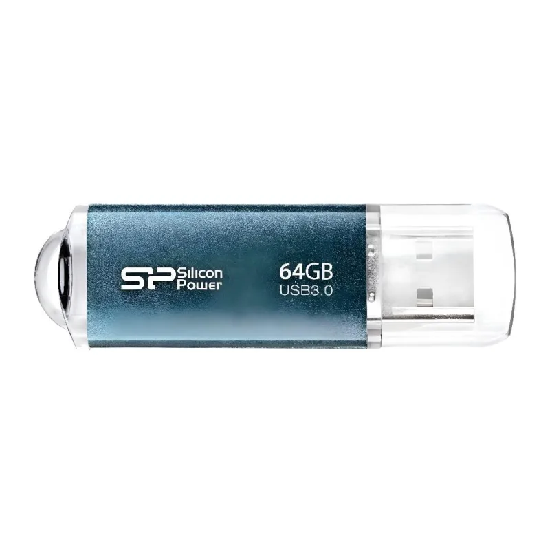 USB Flash-накопитель Silicon-Power Marvel M01 64GB ледяной голубой (SP064GBUF3M01V1B)