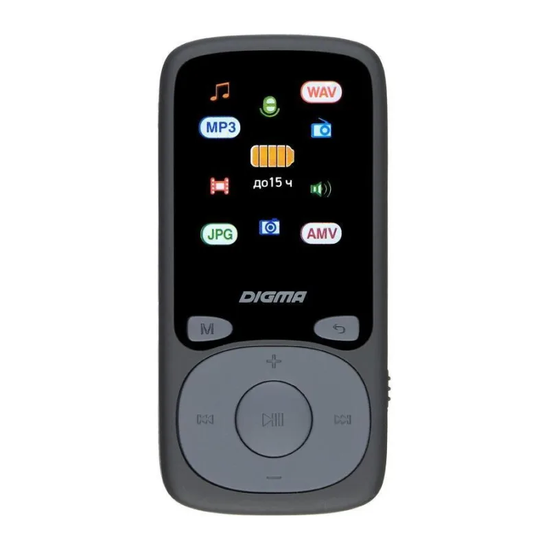 MP3-плеер Digma B4 8Gb черный (B4BK)