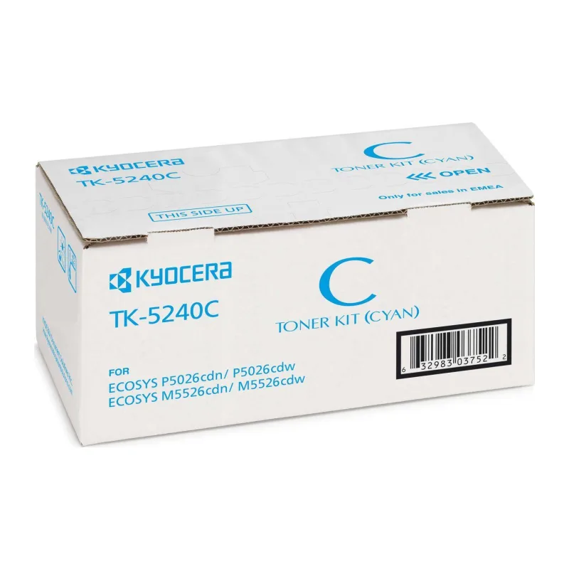 Тонер-картридж Kyocera TK-5240C голубой (1T02R7CNL0)