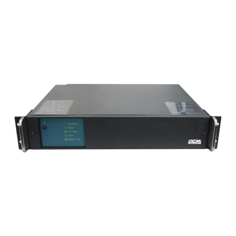 Источник бесперебойного питания Powercom King Pro RM LCD RM (KIN-1200AP)