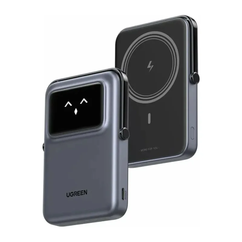 Портативное зарядное устройство Ugreen PB572 Gray (45327)