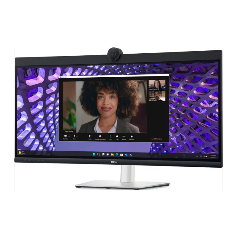 Монитор Dell P3424WEB черный/серебристый