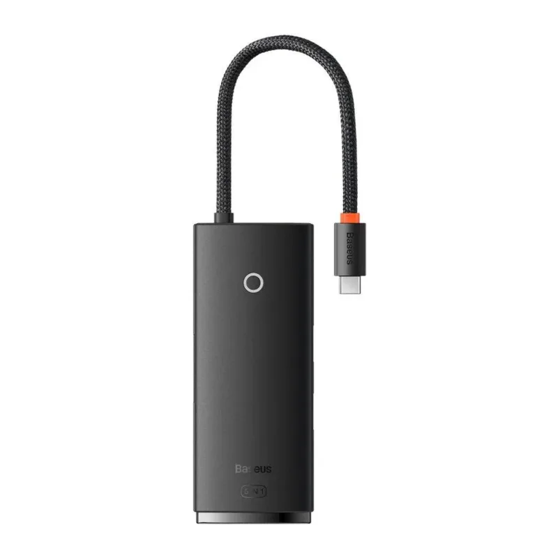 USB-хаб Baseus Lite Series Black (WKQX030301)