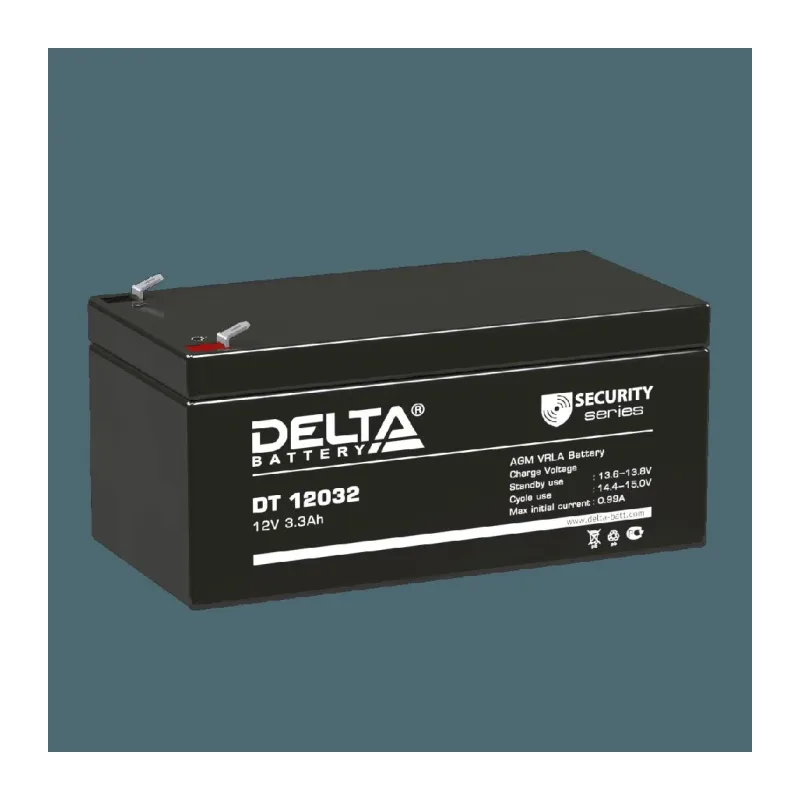 Аккумулятор для ИБП Delta 12V/3.3Ah (DT 12032)