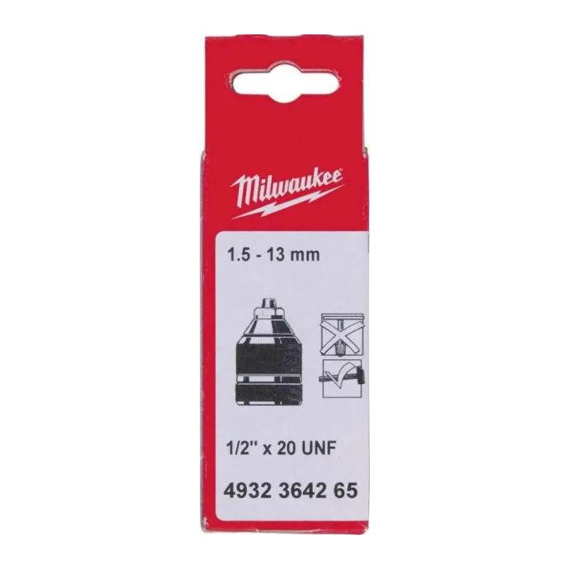 Патрон бесключевой Milwaukee 1/2"х20 1.5-13мм (4932364265)