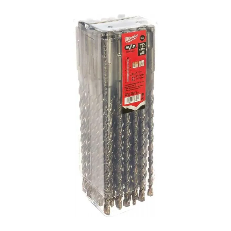 Бур Milwaukee SDS+ M2 8x210 50шт/уп (4932399183)