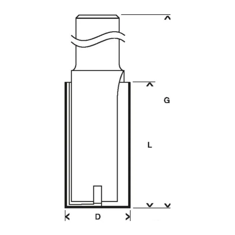 Фреза Bosch Expert S12/D8/L31.8 2.608.629.363