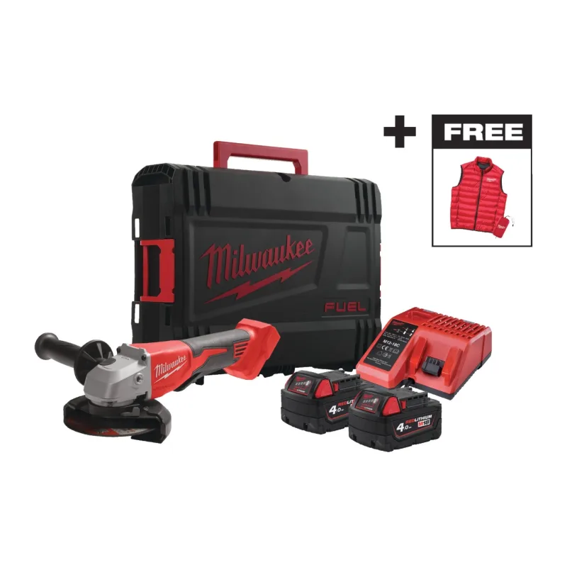 Угловая шлифмашина Milwaukee M18 BLSAG125XPDMC-402X (4933499460)