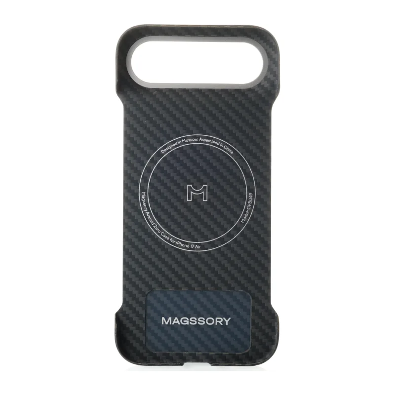 Чехол для смартфона Magssory Aramid Zero Case для iPhone Air черный (CFB049)