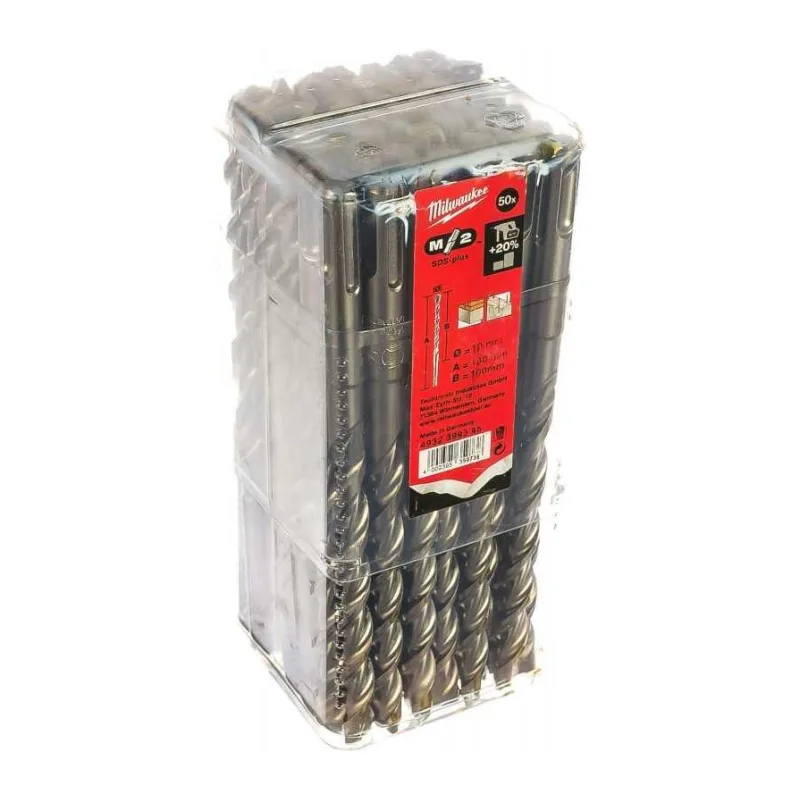 Бур Milwaukee SDS+ M2 10x160 50шт/уп (4932399345)