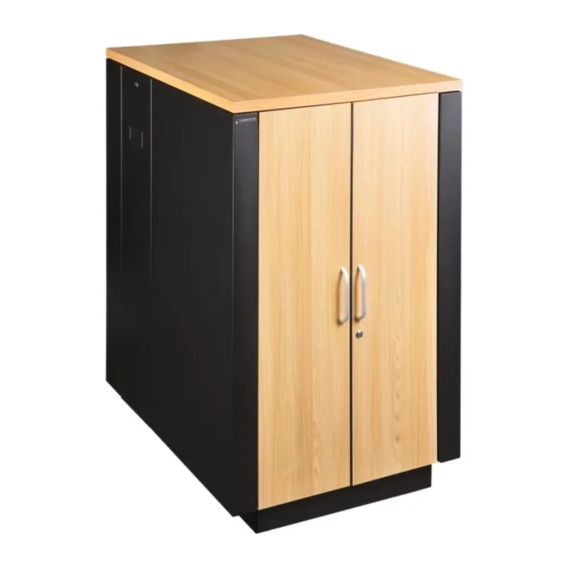 Шкаф телекоммуникационный Lanmaster Soundproof LAN-DC-CBSP-24U-WD лиственница