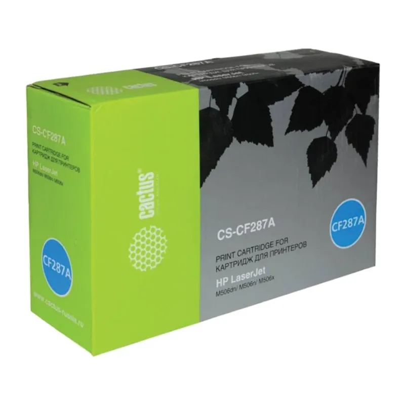 Картридж Cactus CS-CF287A Black