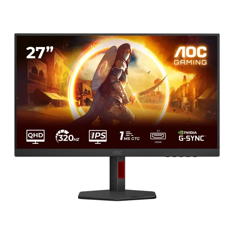 Монитор AOC Q27G4S Black/Red